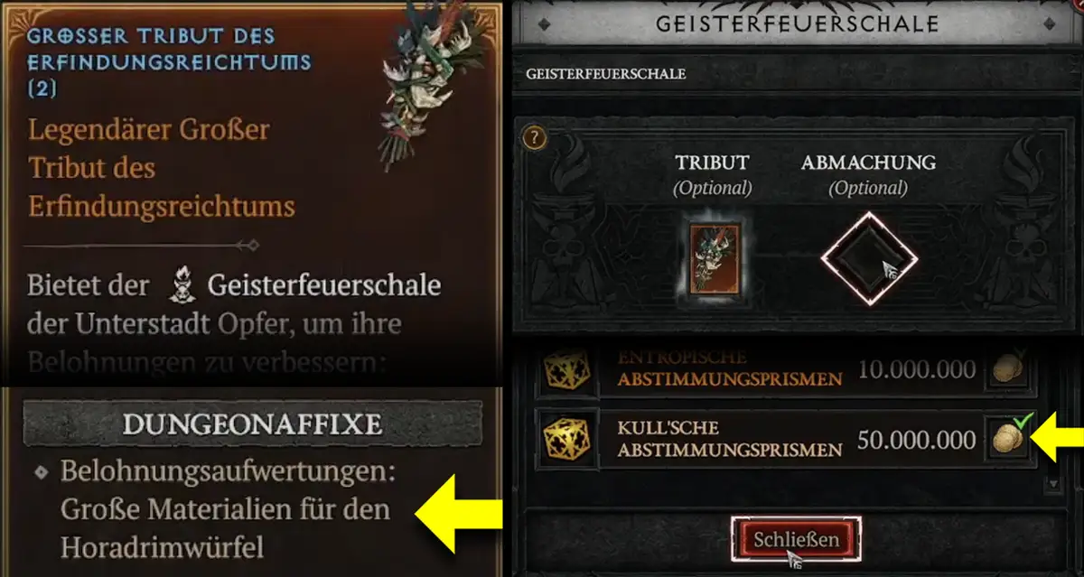 Unterstadt Abstimmungsprisma Farm Tribut