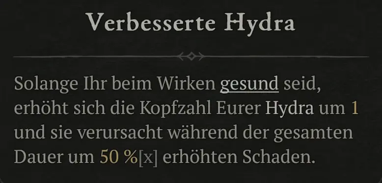 Verbesserte Hydra