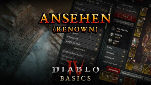 Diablo 4 Ansehen (Renown System)