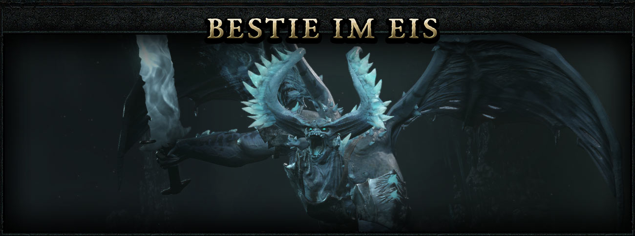 Diablo 4 Boss Bestie im Eis