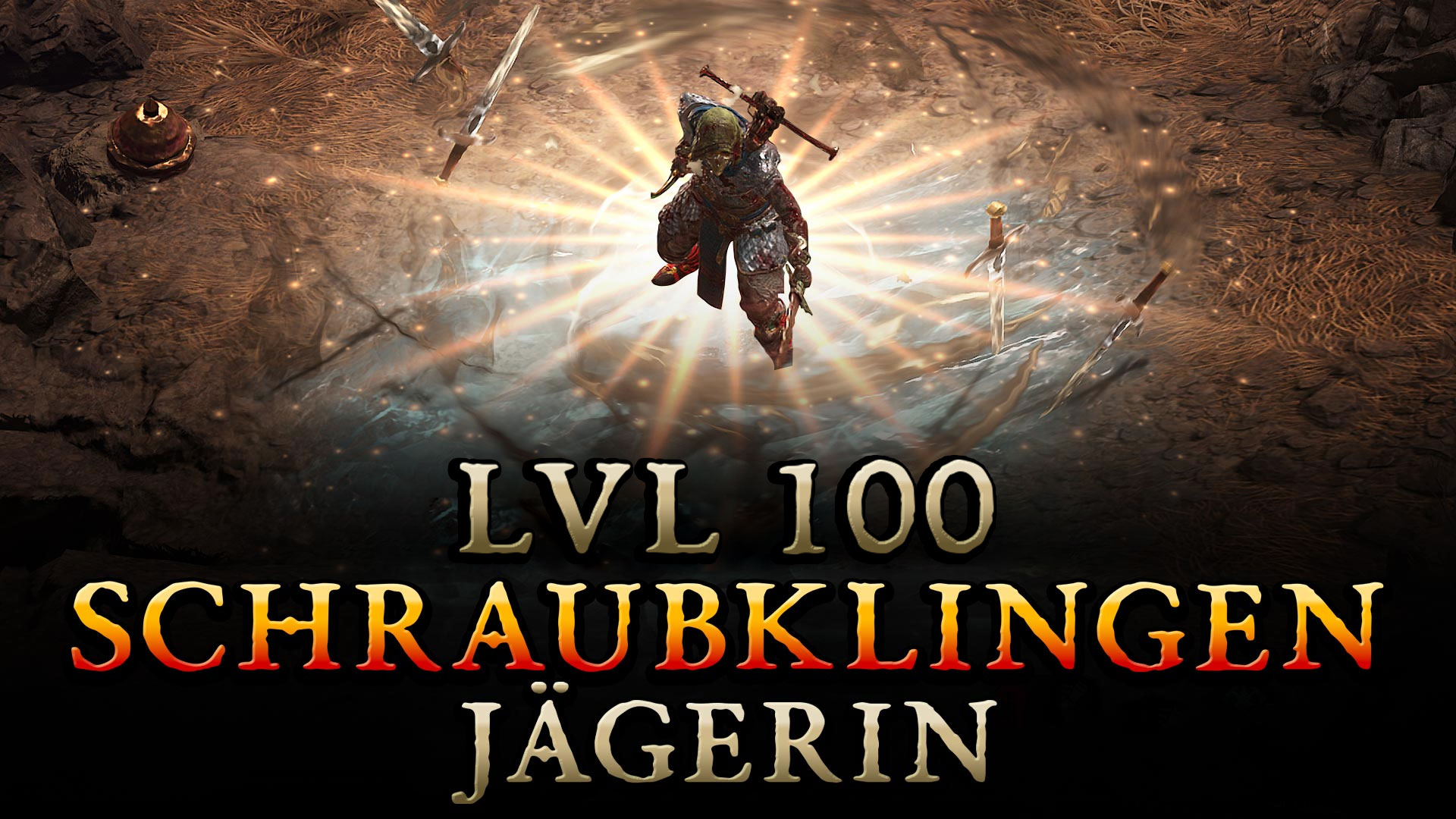Diablo 4 Schraubklingen Jägerin LVL 100 Endgame Build für Season 1