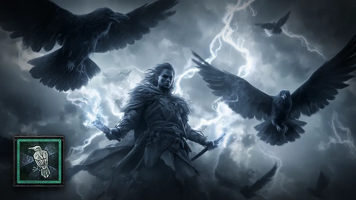 Sturmraben Gefährte (Stormraven Companion) Druide Endgame Build für Diablo 4 Season 10