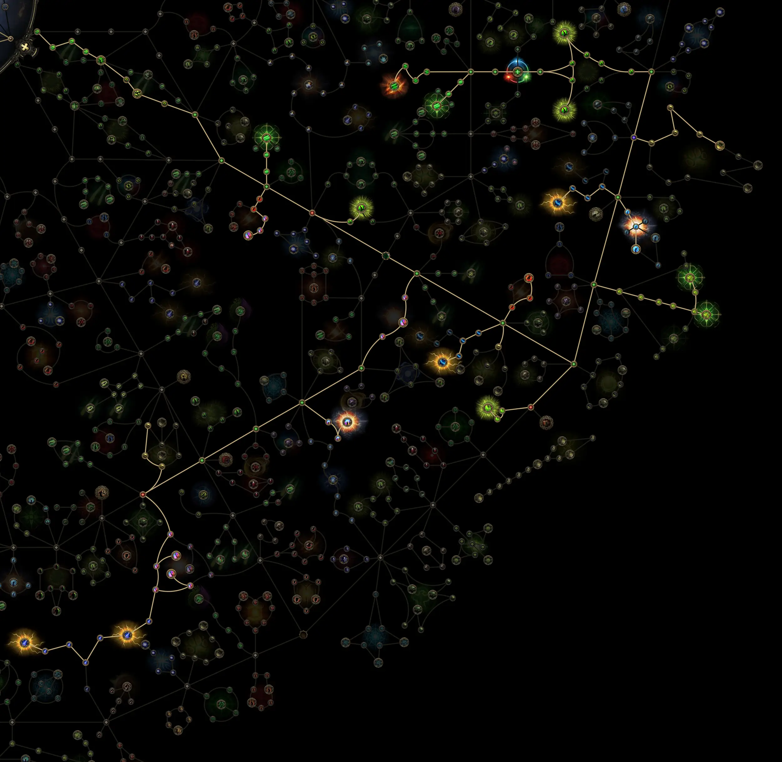 Path of Exile 2 Passiver Skilltree V3