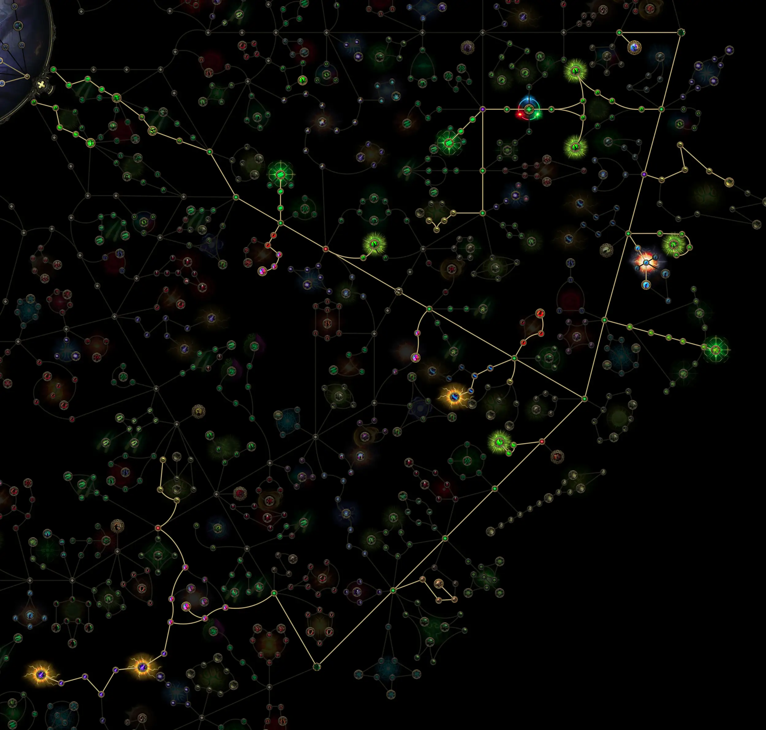Path of Exile 2 Passiver Skilltree V1