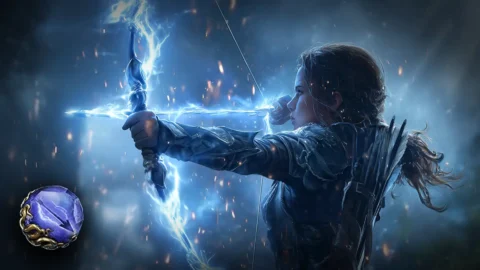 Blitzpfeil Scharfschütze Waldläuferin (Lightning Arrow Deadeye Ranger) T15+ Build für Path of Exile 2 [0.3]