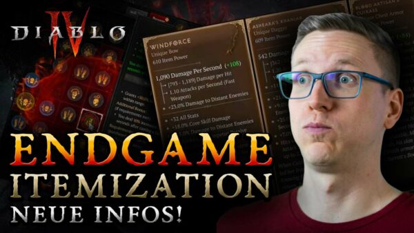 Update zum Endgame Item-System in Diablo 4